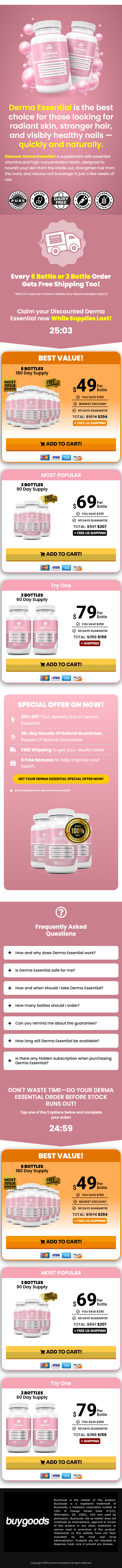 Derma Essential - Mobile